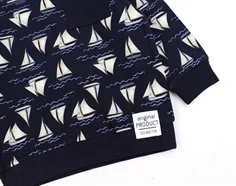 Name It dark sapphire sailboat sweatshirt 